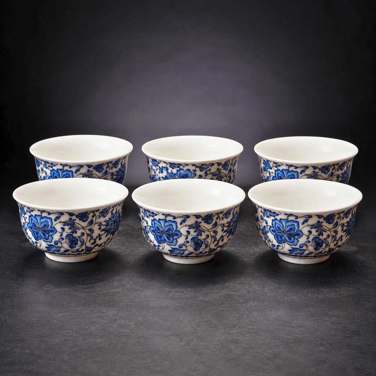 Blue Lotus Tea Cups