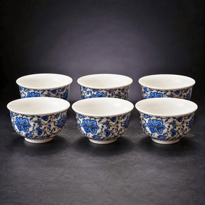 Blue Lotus Tea Cups
