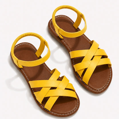 Sola Cross Sandals