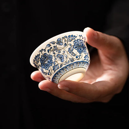 Blue Lotus Tea Cups