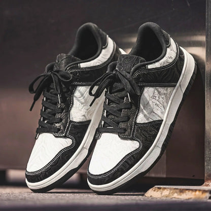 Velor Crest Sneakers