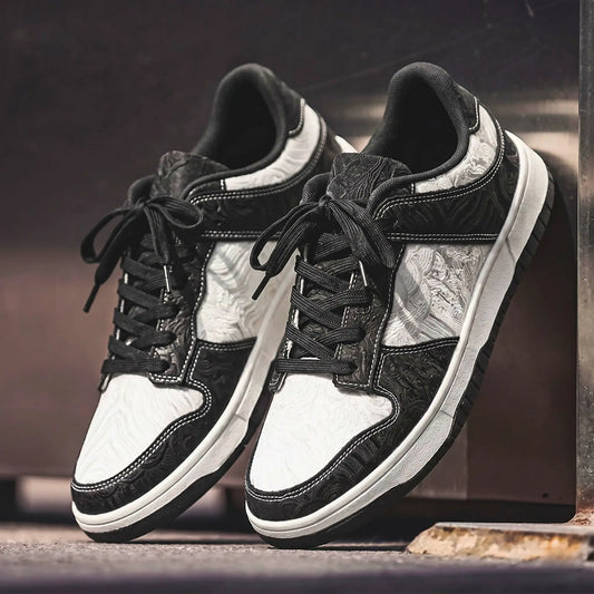 Velor Crest Sneakers