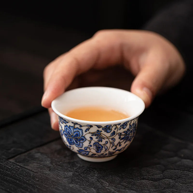 Blue Lotus Tea Cups