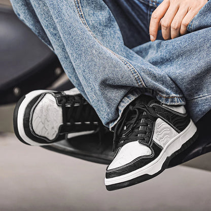 Velor Crest Sneakers