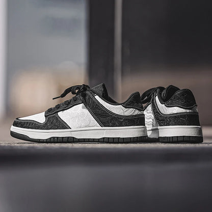 Velor Crest Sneakers