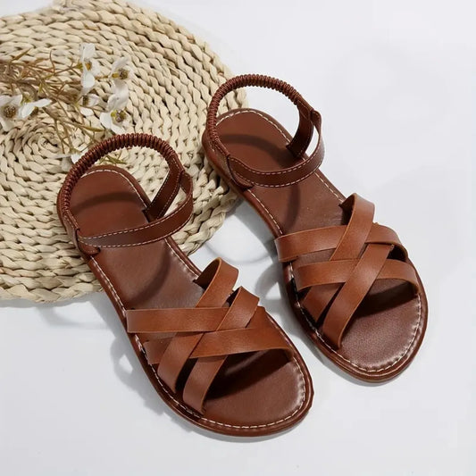 Sola Cross Sandals