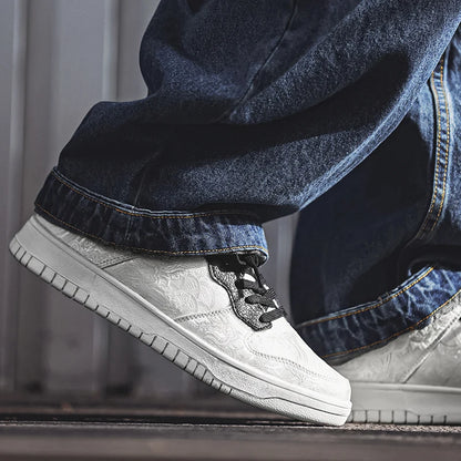 Velor Crest Sneakers