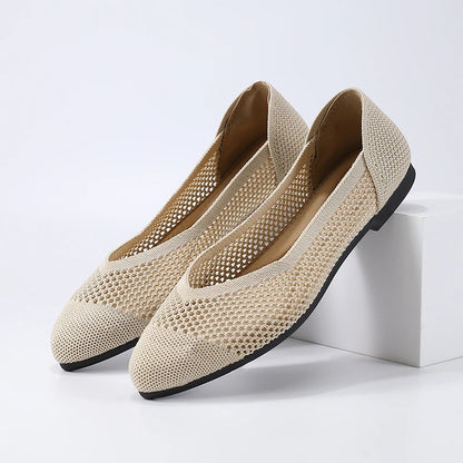 Clara Mesh Flats