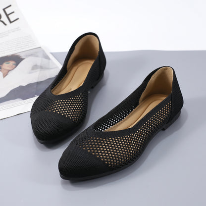 Clara Mesh Flats