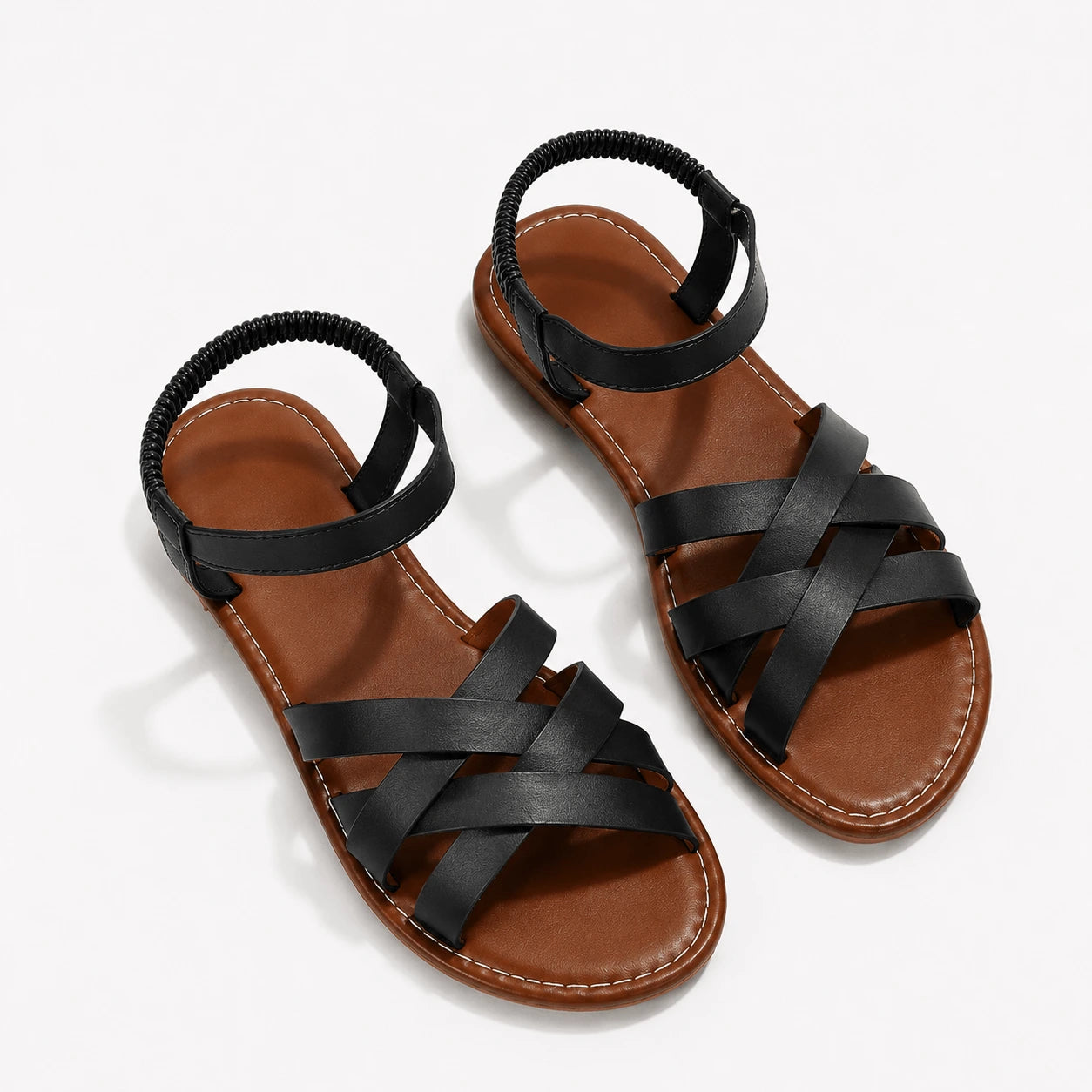 Sola Cross Sandals