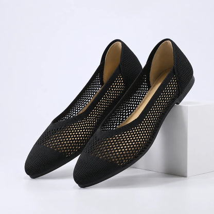 Clara Mesh Flats