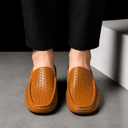 Renzo Leather Loafers