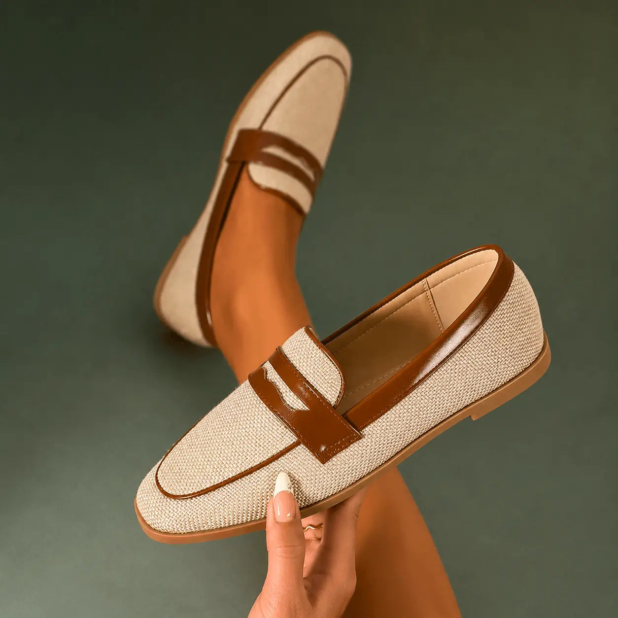 Arla Weave Loafers