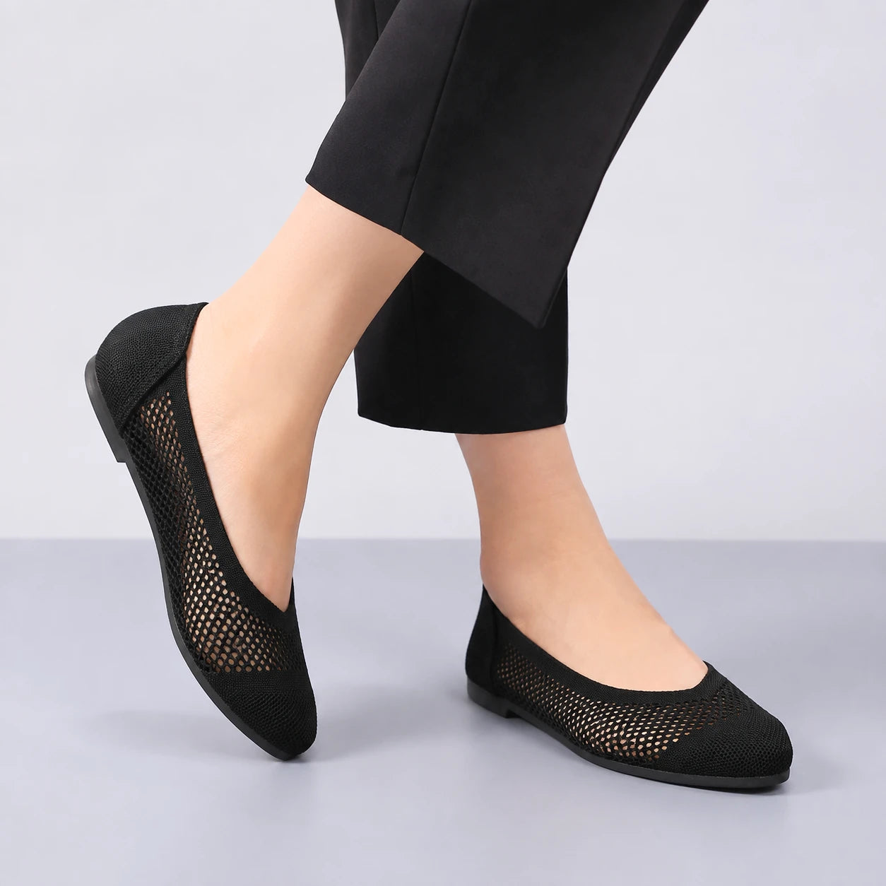 Clara Mesh Flats